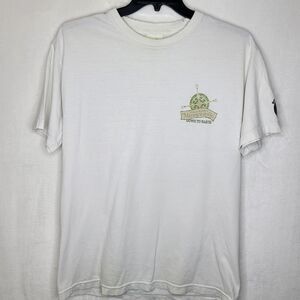 Y2K Jimmy Buffett's Margaritaville White Short Sleeve Tee Shirt Size Large
